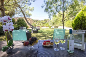 Alghero Villa Maestrale con veranda coperta giardino 4 camere 3 bagni